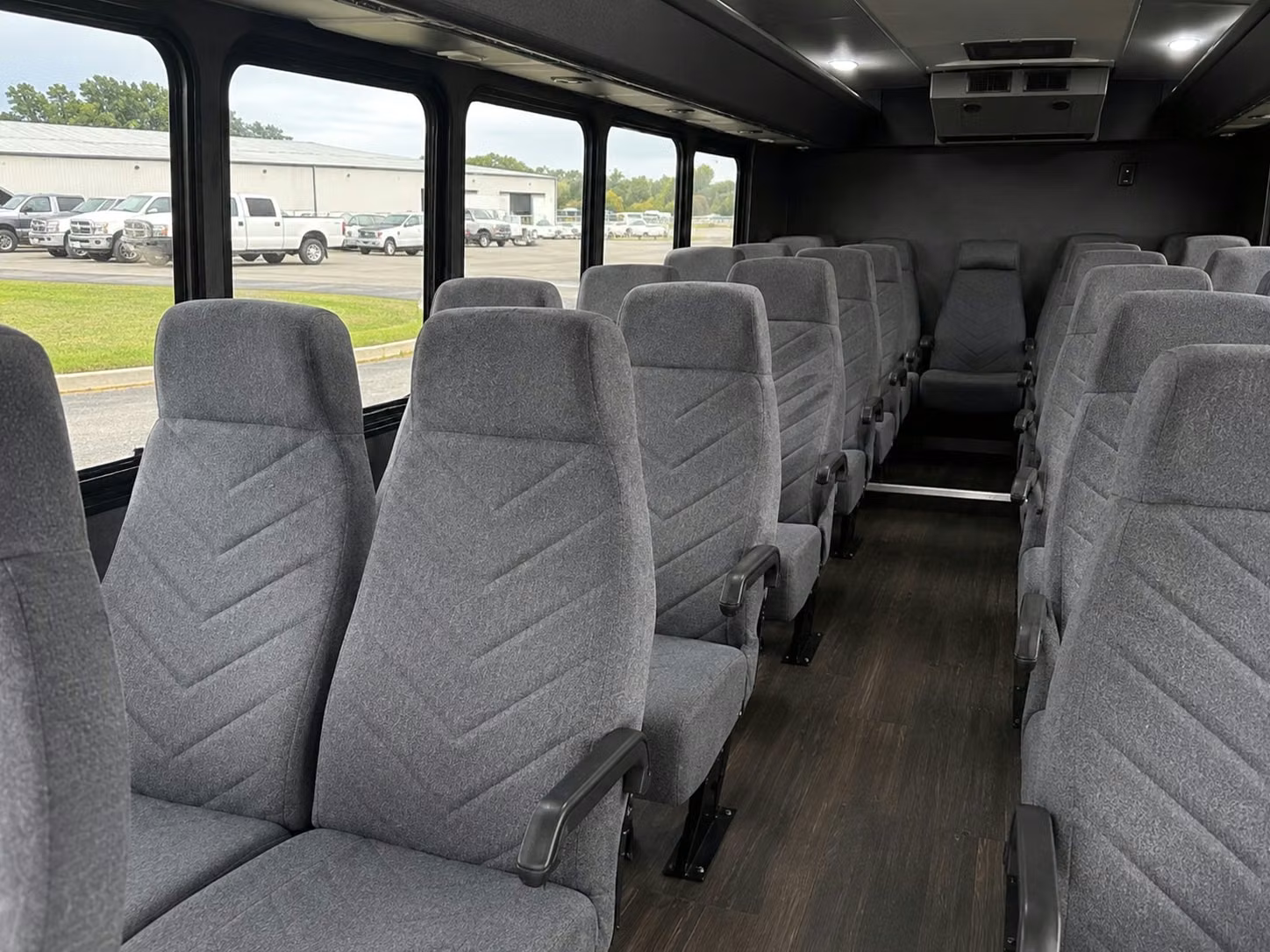 20 passenger minibus interior