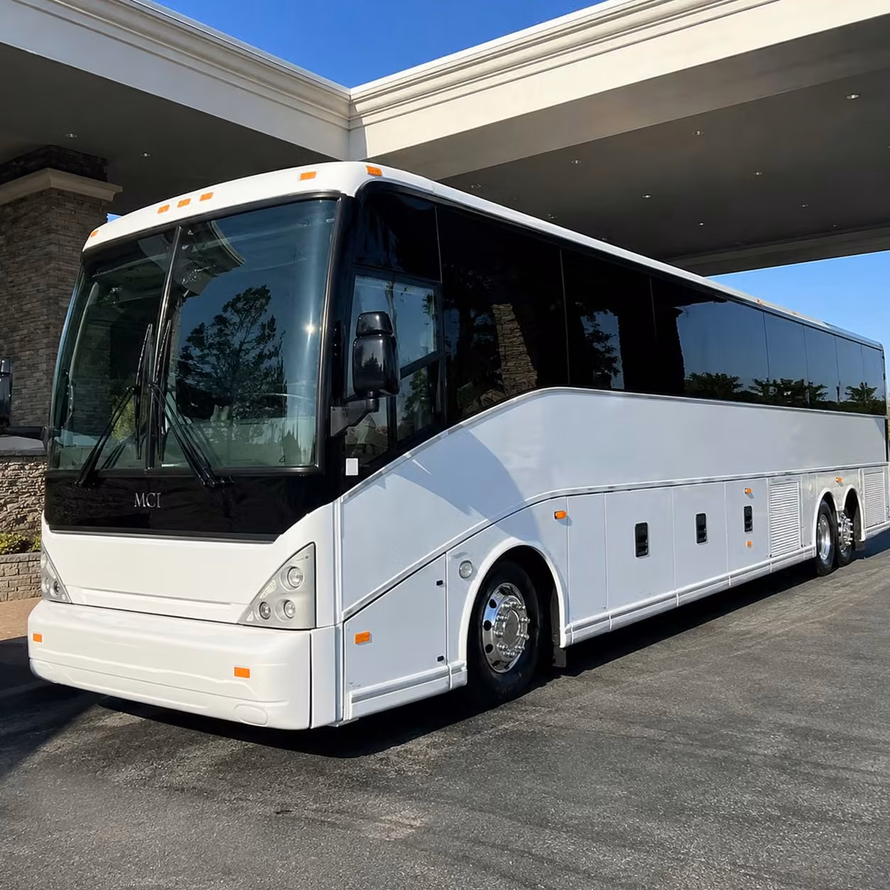 56 passenger charter bus