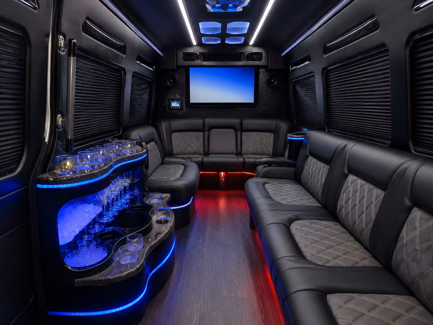 bus rental options for rochester trips